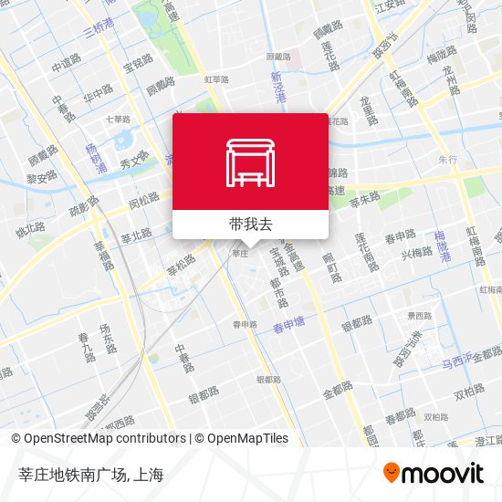 莘庄地铁南广场地图