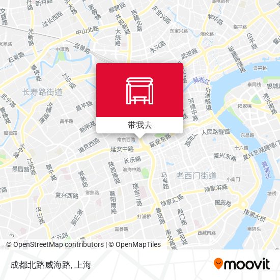 成都北路威海路地图