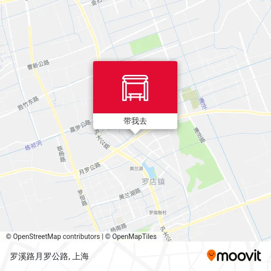 罗溪路月罗公路地图