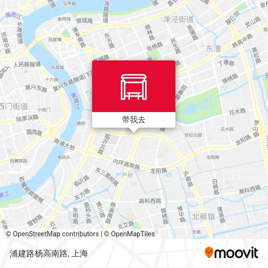 浦建路杨高南路地图
