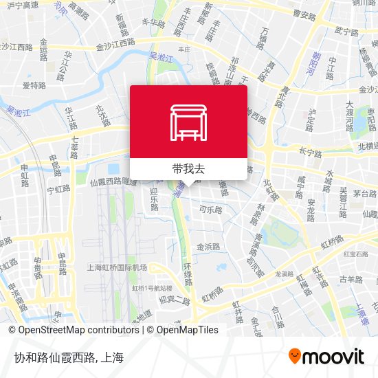 协和路仙霞西路地图