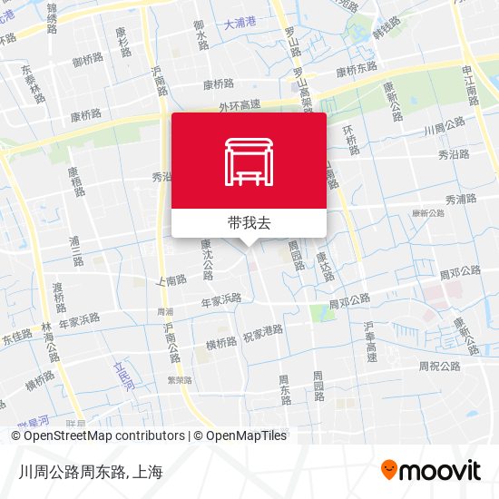 川周公路周东路地图