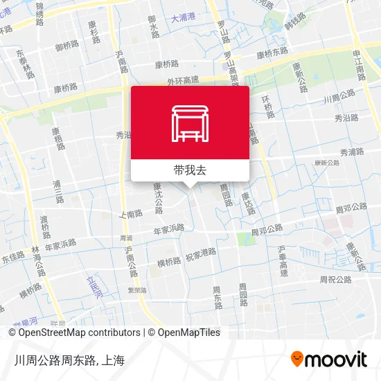 川周公路周东路地图