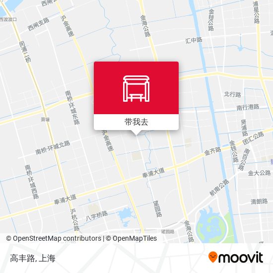 高丰路地图