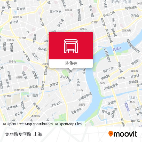 龙华路华容路地图