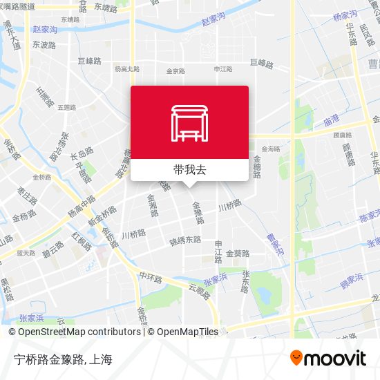 宁桥路金豫路地图