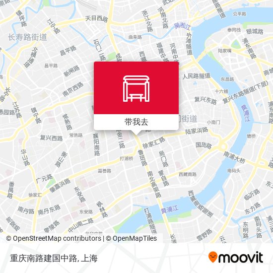 重庆南路建国中路地图