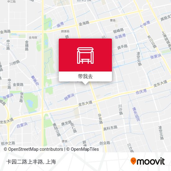 卡园二路上丰路地图