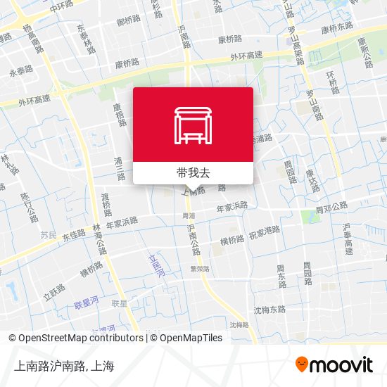 上南路沪南路地图