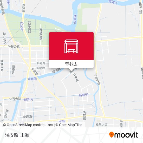 鸿安路地图