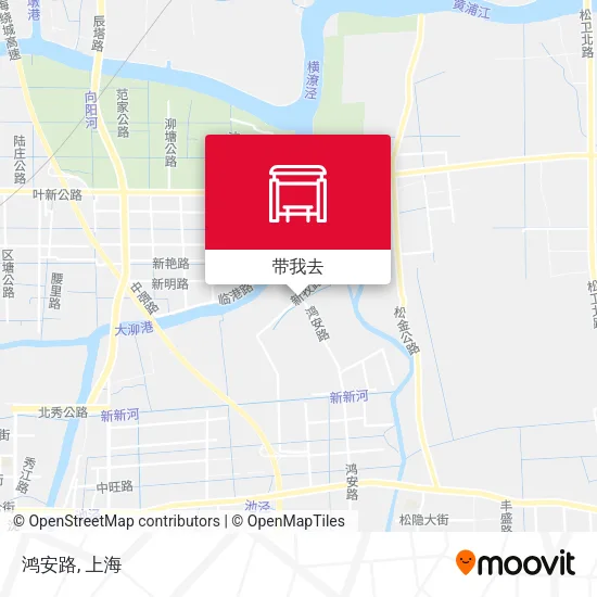 鸿安路地图