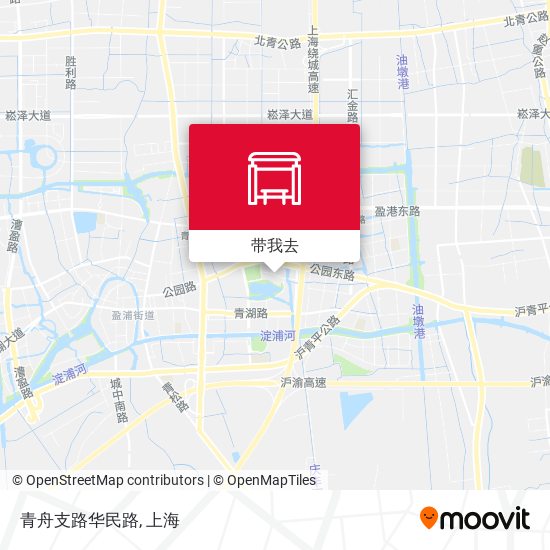 青舟支路华民路地图