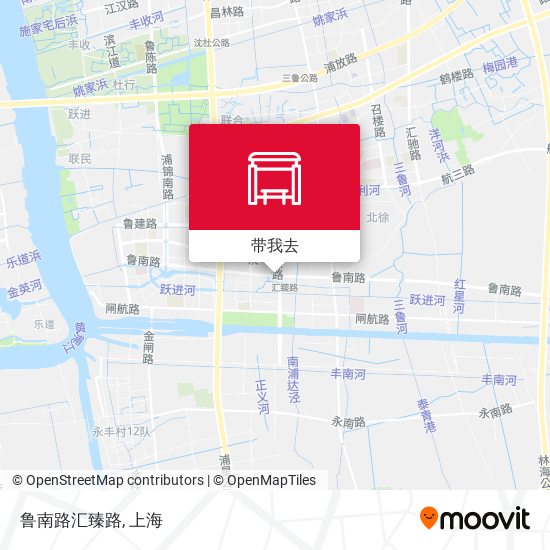鲁南路汇臻路地图