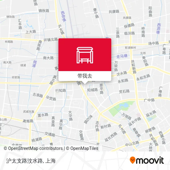 沪太支路汶水路地图