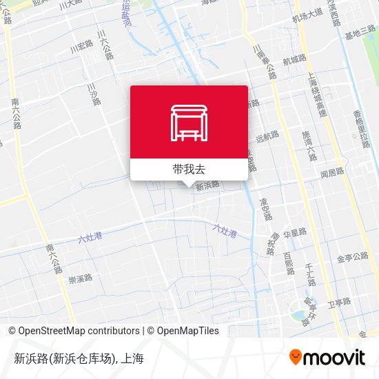 新浜路(新浜仓库场)地图
