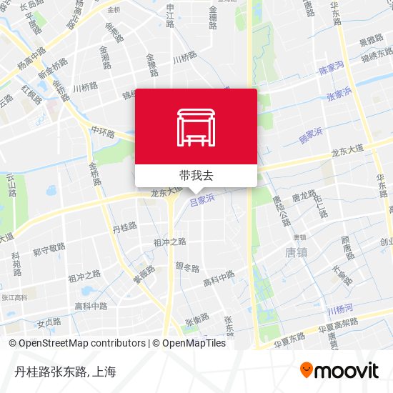 丹桂路张东路地图
