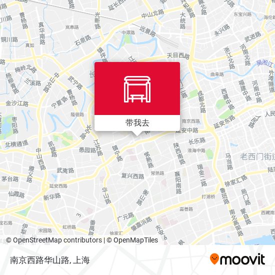 南京西路华山路地图