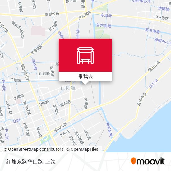红旗东路华山路地图