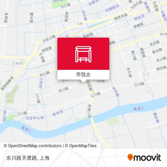 东川路天星路地图
