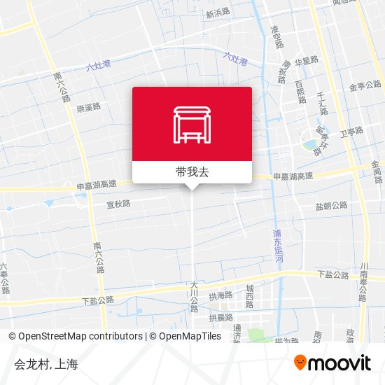 会龙村地图