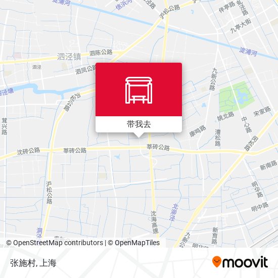 张施村地图