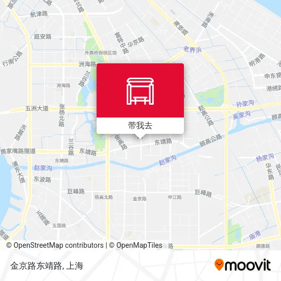 金京路东靖路地图