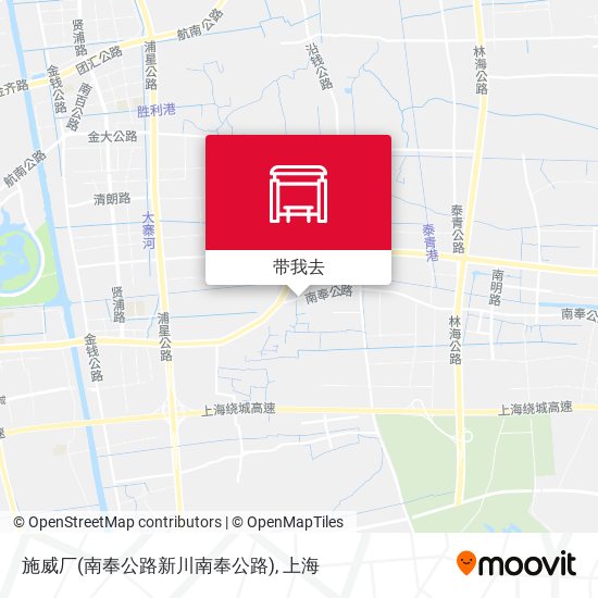 施威厂(南奉公路新川南奉公路)地图
