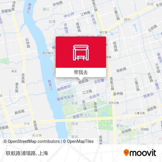 联航路浦瑞路地图