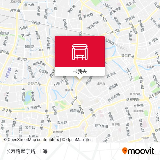 长寿路武宁路地图