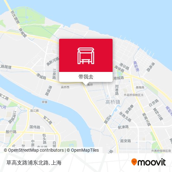 草高支路浦东北路地图