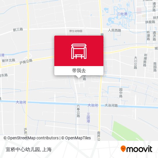 宣桥中心幼儿园地图