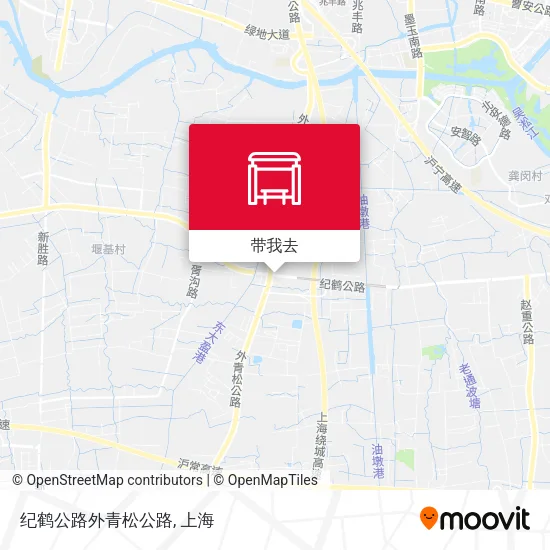 纪鹤公路外青松公路地图