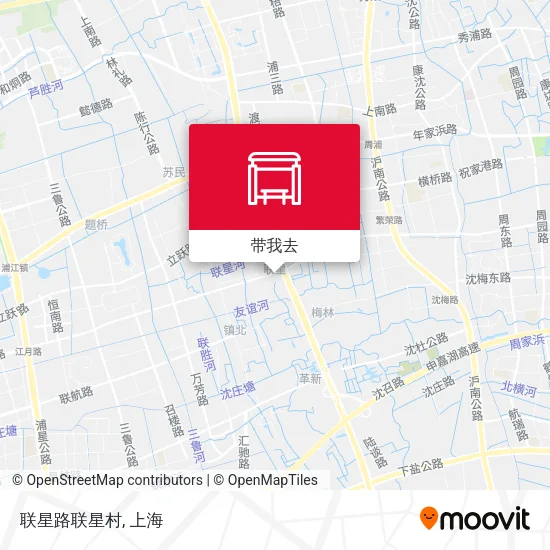 联星路联星村地图