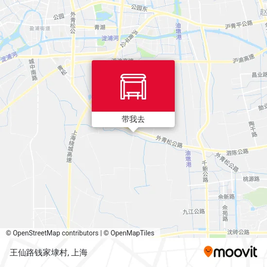 王仙路钱家埭村地图