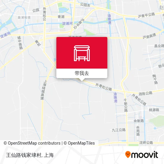 王仙路钱家埭村地图