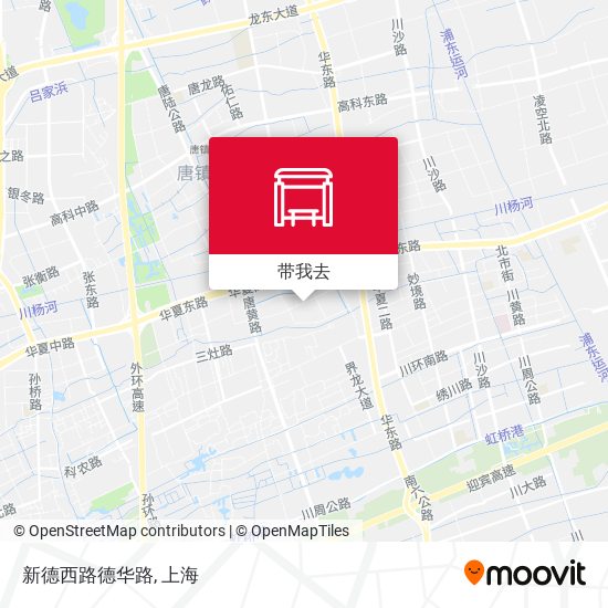 新德西路德华路地图