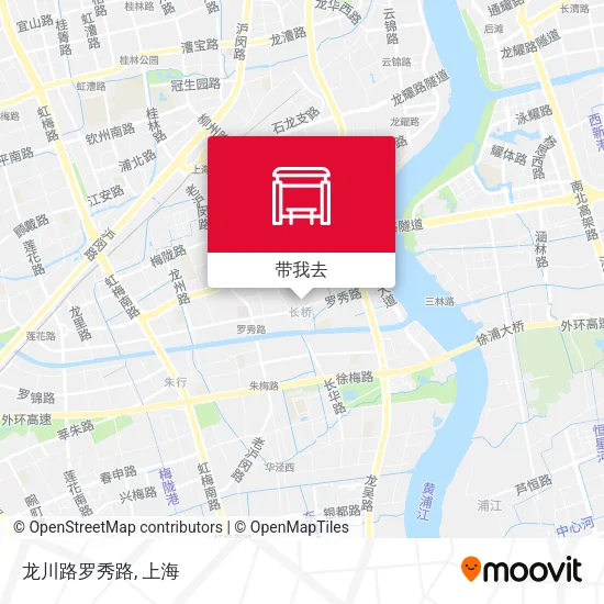龙川路罗秀路地图
