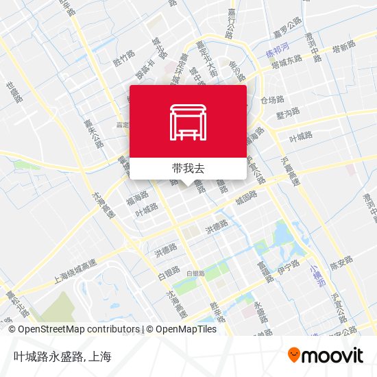 叶城路永盛路地图