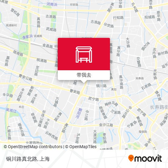 铜川路真北路地图