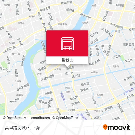 昌里路历城路地图