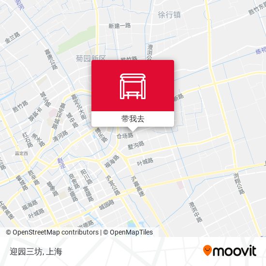 迎园三坊地图