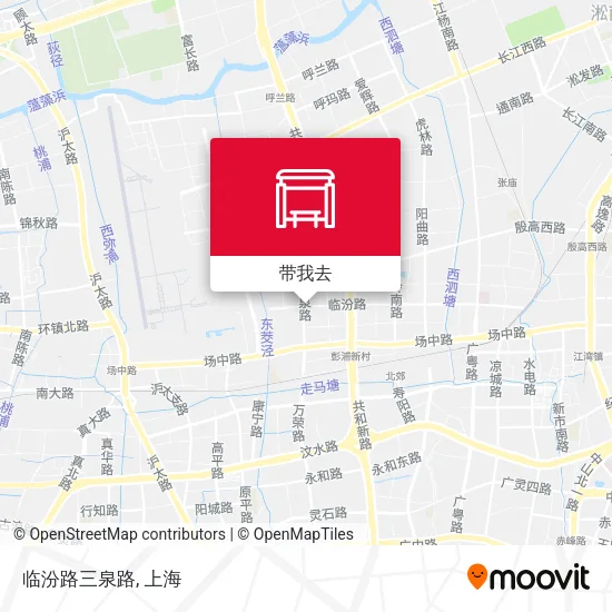 临汾路三泉路地图