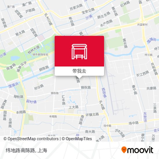 纬地路南陈路地图