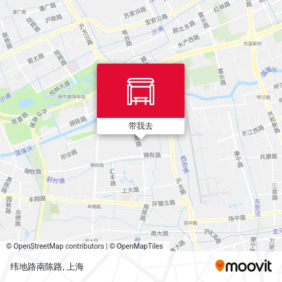 纬地路南陈路地图