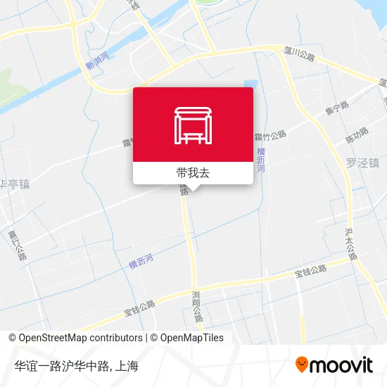 华谊一路沪华中路地图