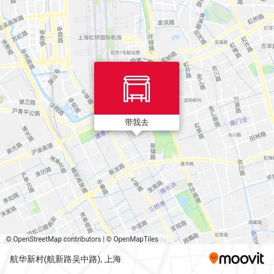 航华新村(航新路吴中路)地图