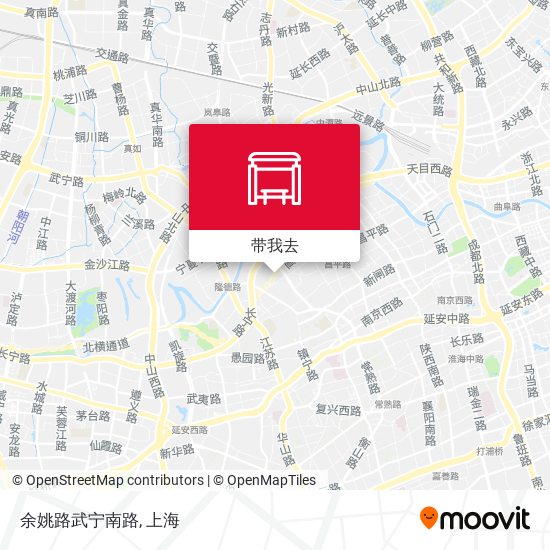 余姚路武宁南路地图