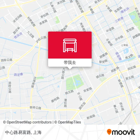 中心路易富路地图