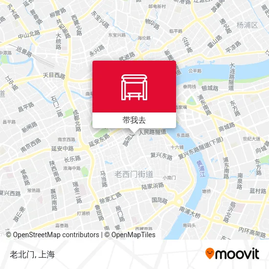 老北门地图
