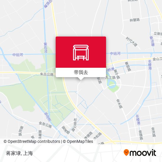 蒋家埭地图
